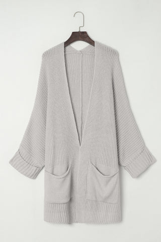Oversized Cardigan - Gray