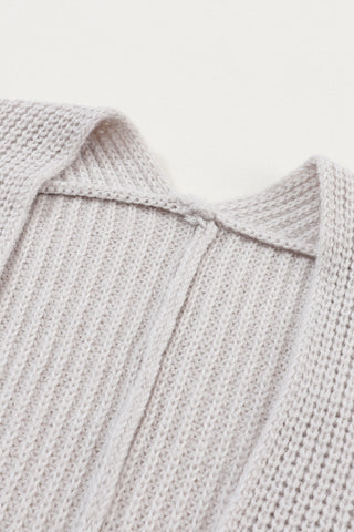 Oversized Cardigan - Gray