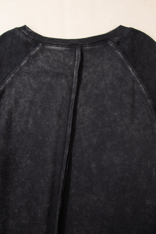 Cozy Weekend Sweatshirt - Black