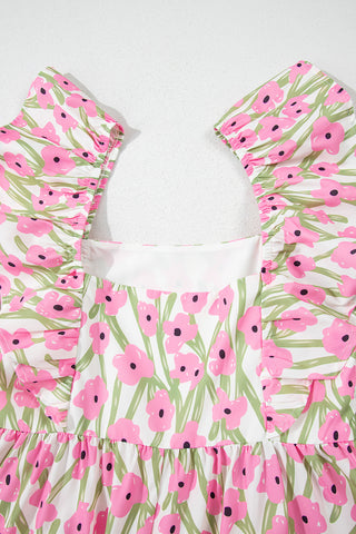 Pink Poppy Maxi Dress