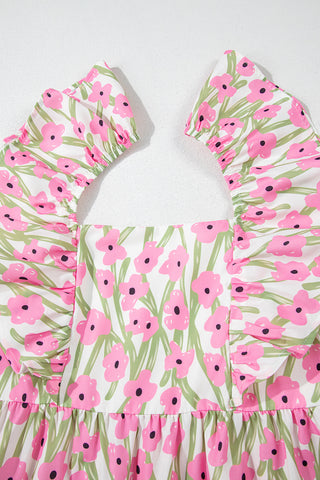 Pink Poppy Maxi Dress