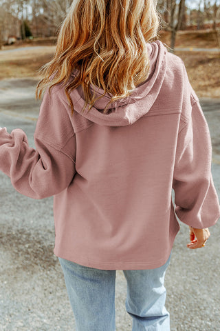 Fleece Zip Up Fall Jacket - Pink