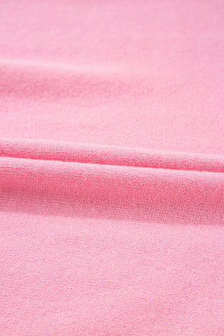 Bow Tie Pink Sweater