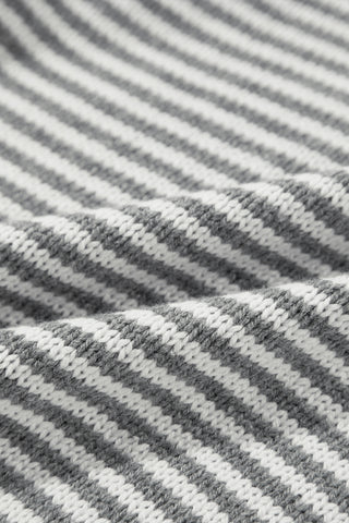 Striped Sweater - Gray