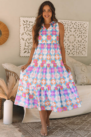 Purple Daisy Sundress
