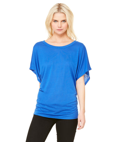 Flowy Dolman Top - Royal