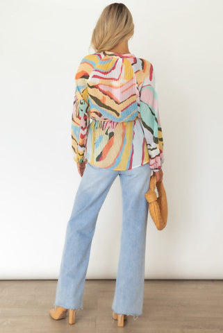 Watercolor Blouse