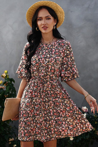 Spring Garden Dress - Pink