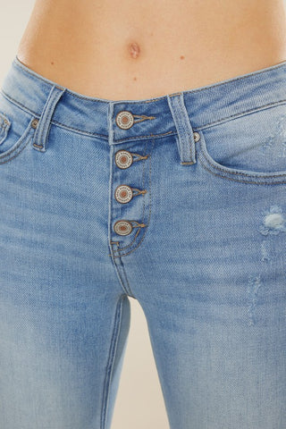 Kan Can Flared Jeans - Blue