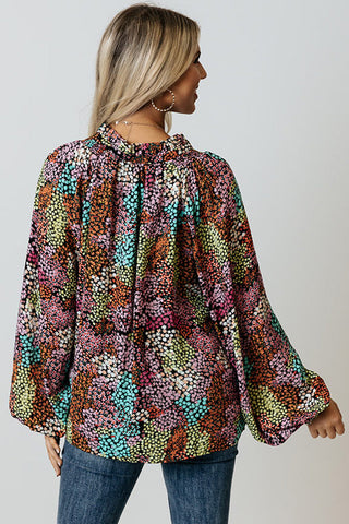 Pop of Color Blouse