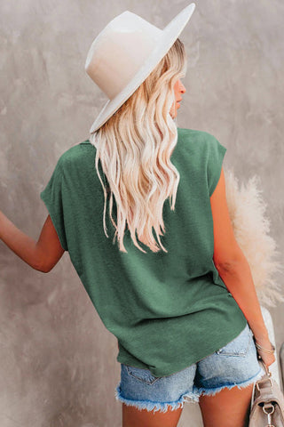 Summer Staple Pocket Tee - Green