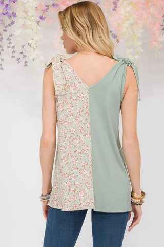 Tie Spring Top - Green