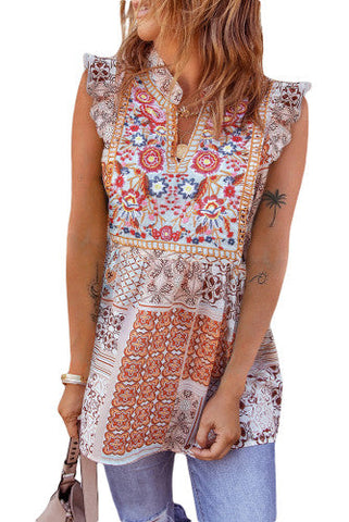 Boho Style Baby Doll Top