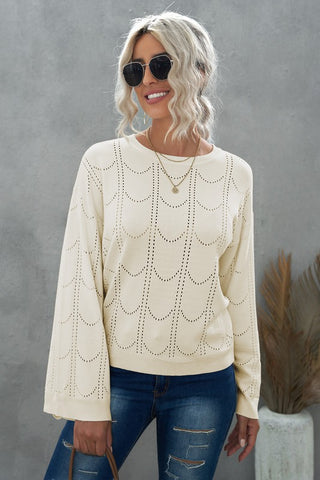 Fall Feelings Sweater - Off White