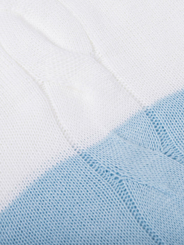 Turtle Neck Sweater - Blue