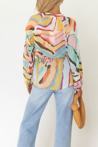 Watercolor Blouse