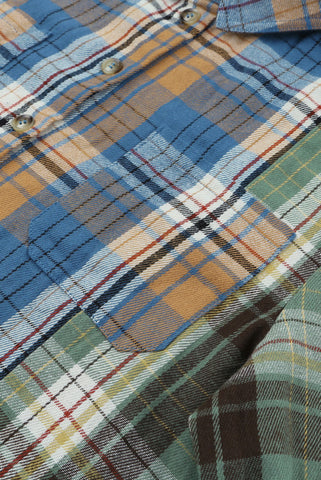 Fall Flannel Shirt - Green