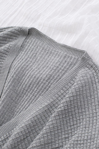 Wrap Sweater - Gray