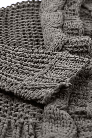 Chunky Cardigan - Gray