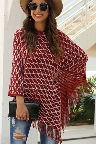 City Chic Poncho - Black