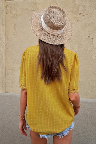 Gypsy Summer Top - Yellow