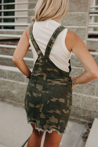 Camo Overall Dress