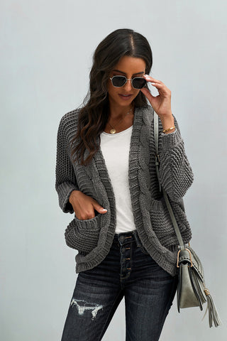 Chunky Cardigan - Gray