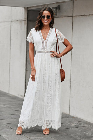 White Lace Dress