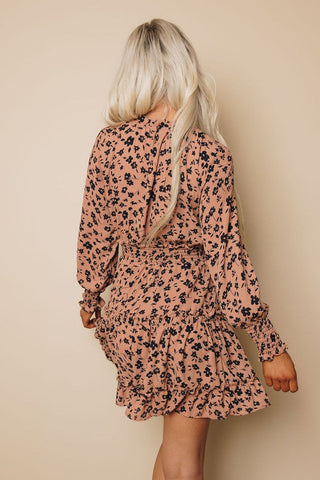 Fall Floral Dress