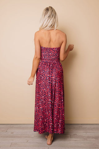 Strapless Summer Maxi - Red