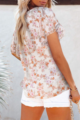 Whimsical Woodland Top - White Floral