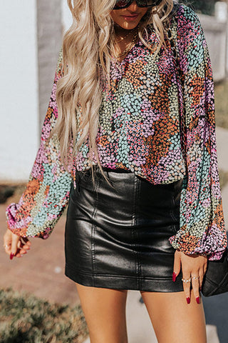 Pop of Color Blouse