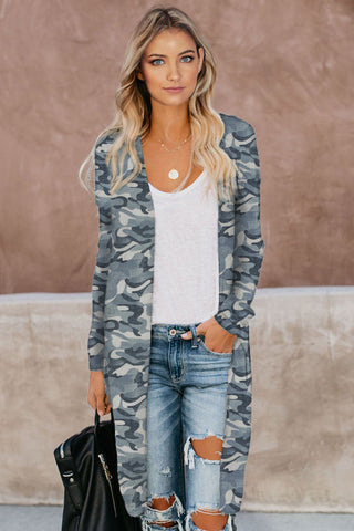 Camo Cardigan