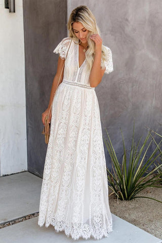 White Lace Dress