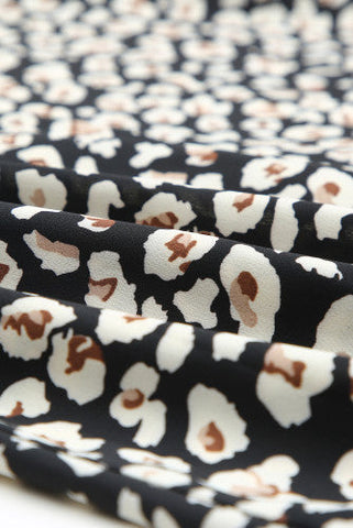 Whimsical Woodland Top - Black and Brown