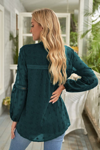 Boho Top - Dark Green