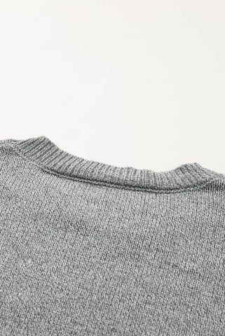 Contrast Sleeve Sweater
