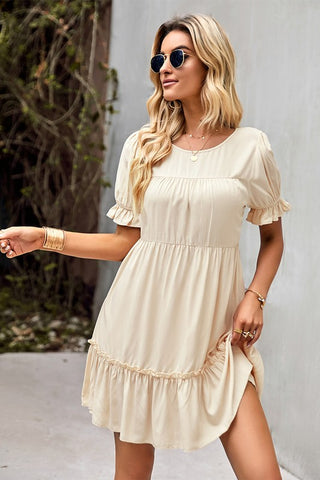 Babydoll Dress - Cream