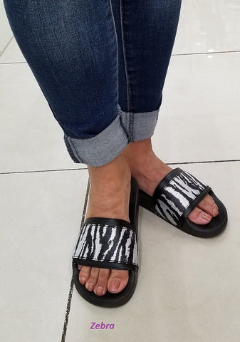 Zebra Print Slides