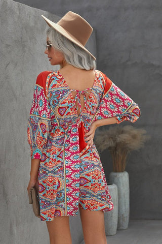 Boho Vintage Baby Doll Dress