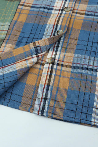 Fall Flannel Shirt - Green