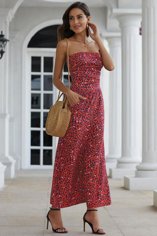 Strapless Summer Maxi - Red