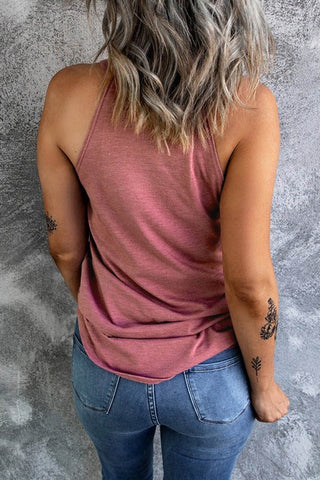 Summer Halter Top - Pink