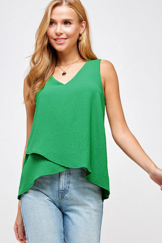 Tulip Top - Kelly Green