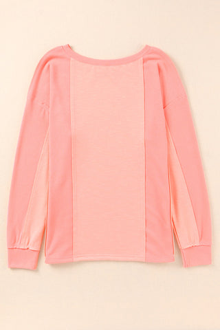 Patchwork Pink Top