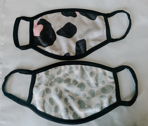 2 pack cloth face mask
