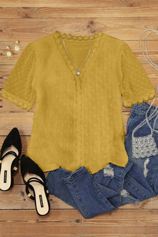 Gypsy Summer Top - Yellow