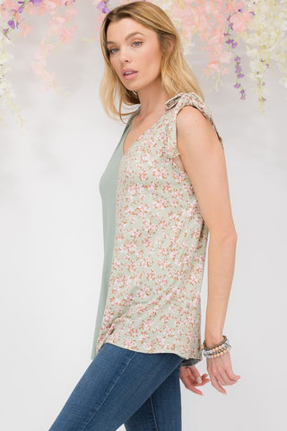 Tie Spring Top - Green