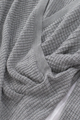 Wrap Sweater - Gray