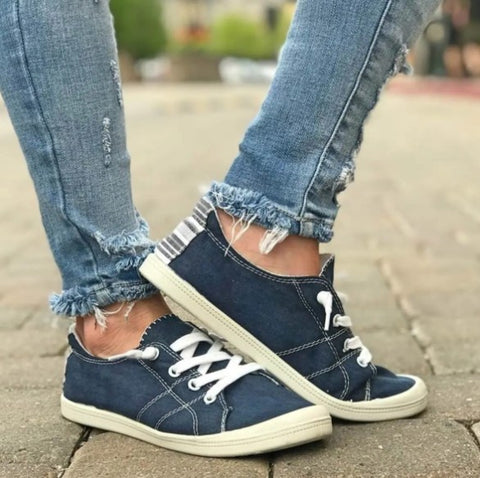 Slip on Sneakers - Navy